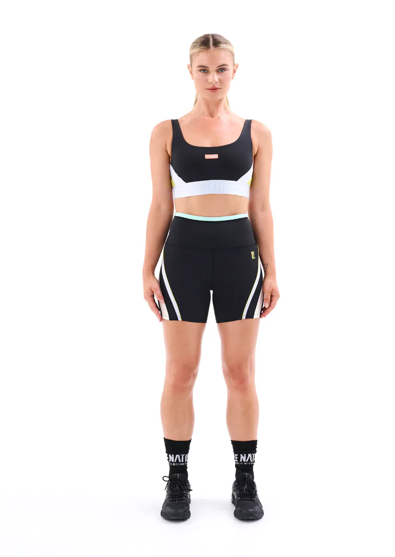 PE Nation - Refraction Bike Short (Black)