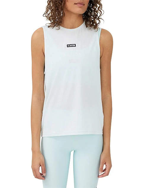 PE NATION - TWIST SERVE TANK (BLUE)