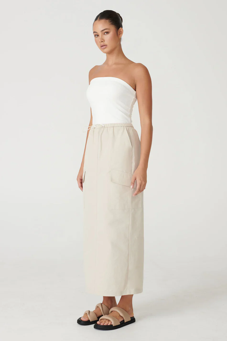 RAEF THE LABEL - CORMAC TUBE TOP (WHITE) - Image 3