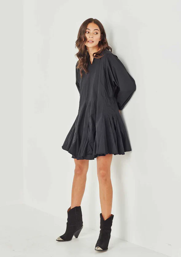 REMAIN - Jetset Dress (Black) - Image 5