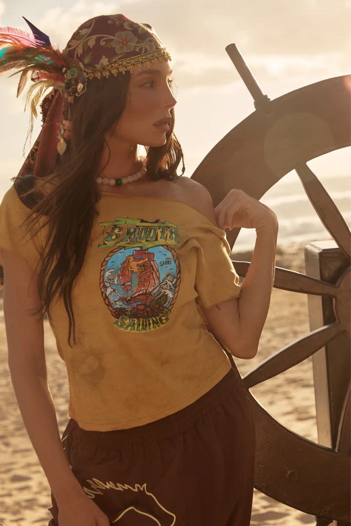 SABBI - THE AYE AYE OFF THE SHOULDER TANK 1 - Image 2
