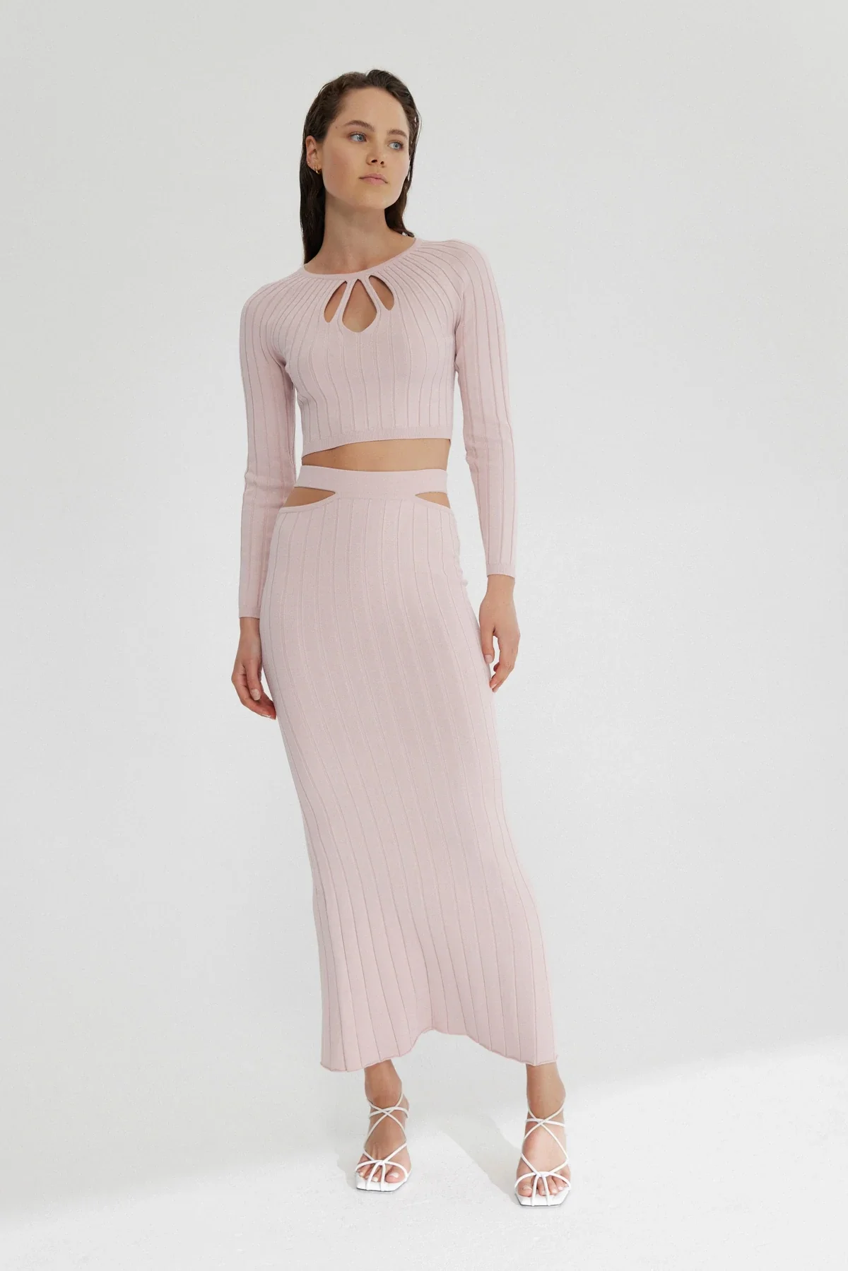 SIGNIFICANT OTHER - Indigo Skirt (Slipper Pink)