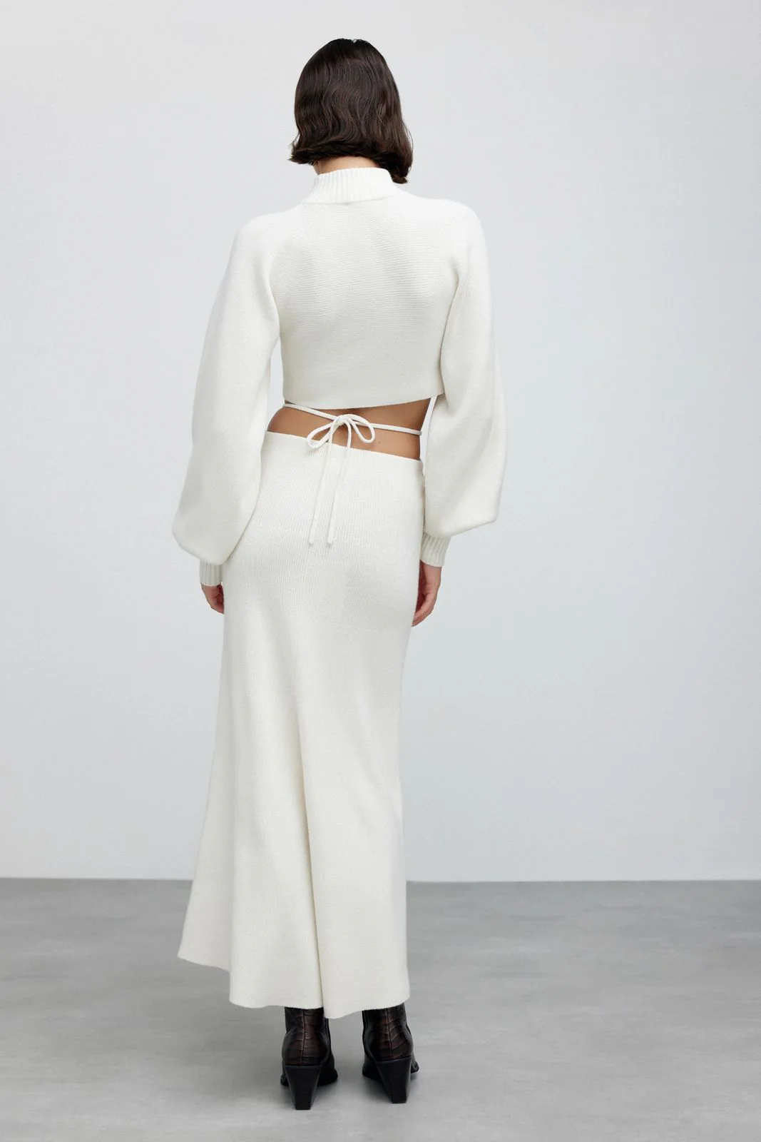 SIGNIFICANT OTHER - Lia Knit Skirt (Cream) - Image 2