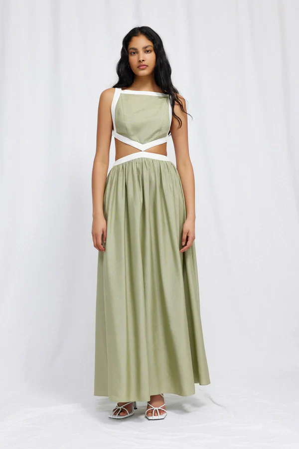 SIGNIFICANT OTHER - Marino Dress (Sage)