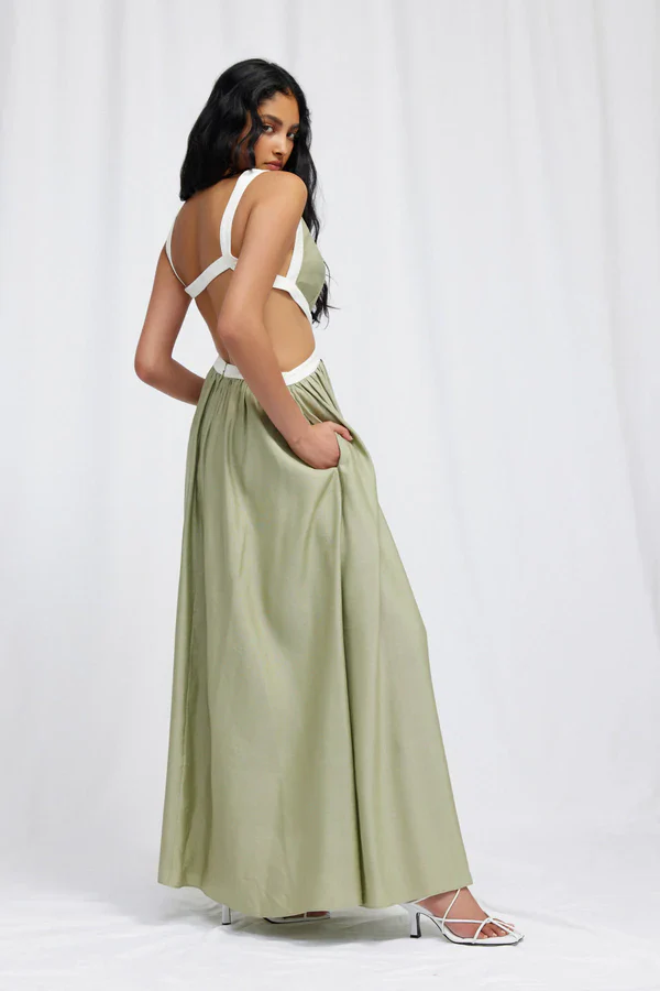 SIGNIFICANT OTHER - Marino Dress (Sage) - Image 3
