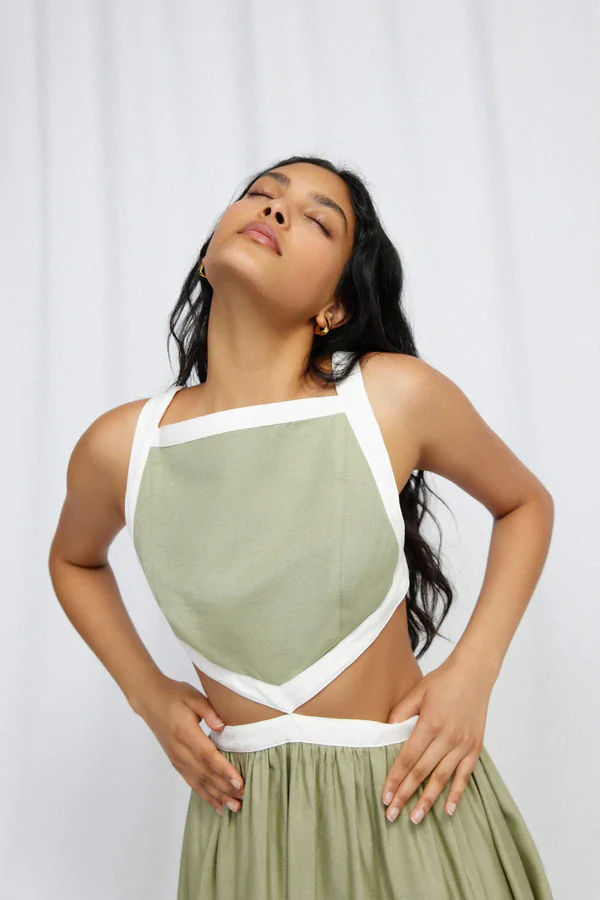 SIGNIFICANT OTHER - Marino Dress (Sage) - Image 4