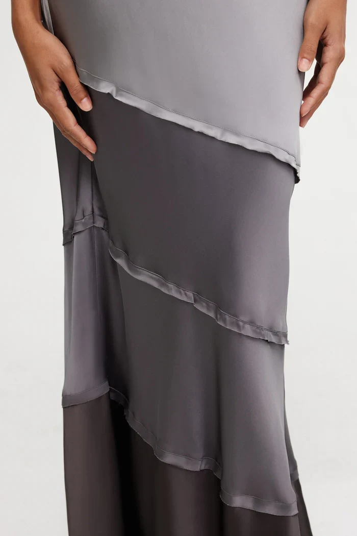 SIGNIFICANT OTHER - MURPHY MAXI SKIRT (GREYSCALE) - Image 4