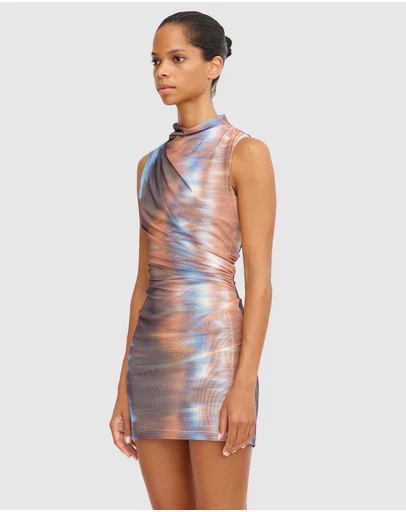 SIGNIFICANT OTHER - NINA MINI DRESS (MIST) - Image 4
