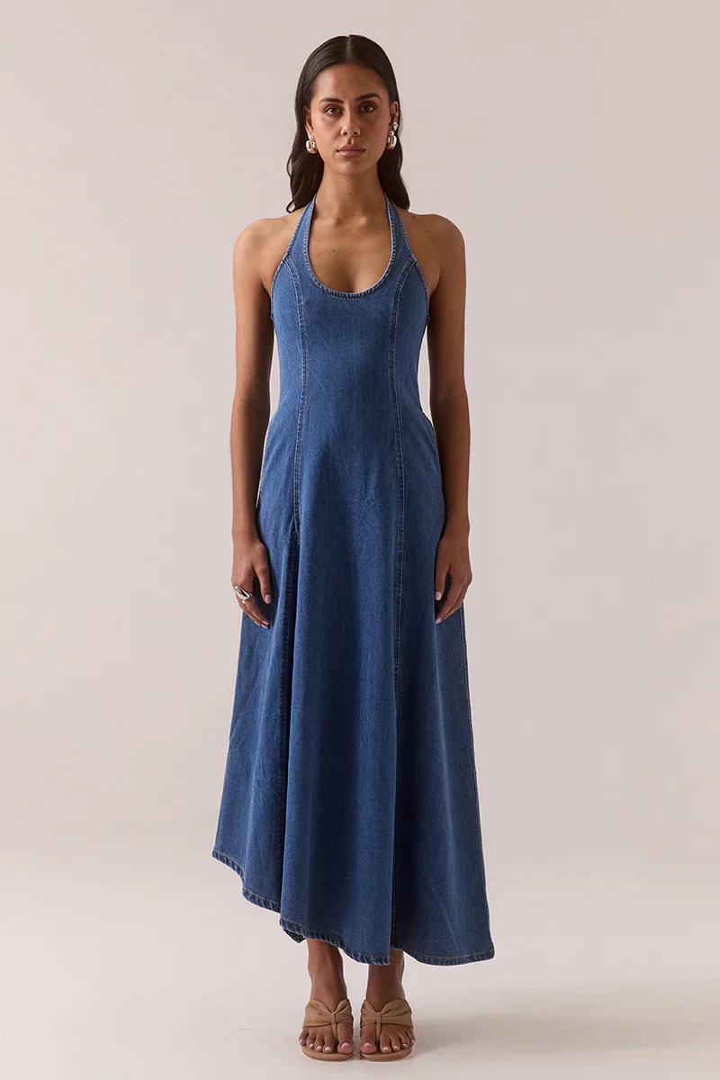 SOVERE STUDIO - ELODIE DRESS (CLASSIC BLUE) PRE-ORDER