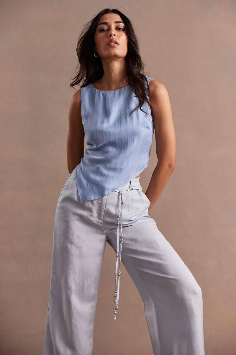 SOVERE / STUDIO - HEIRLOOM TOP (GLACIER BLUE) - Image 3