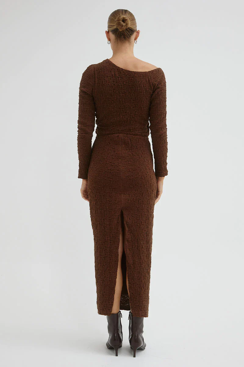 SOVERE / STUDIO - Overcast Dress (Carob) - Image 2