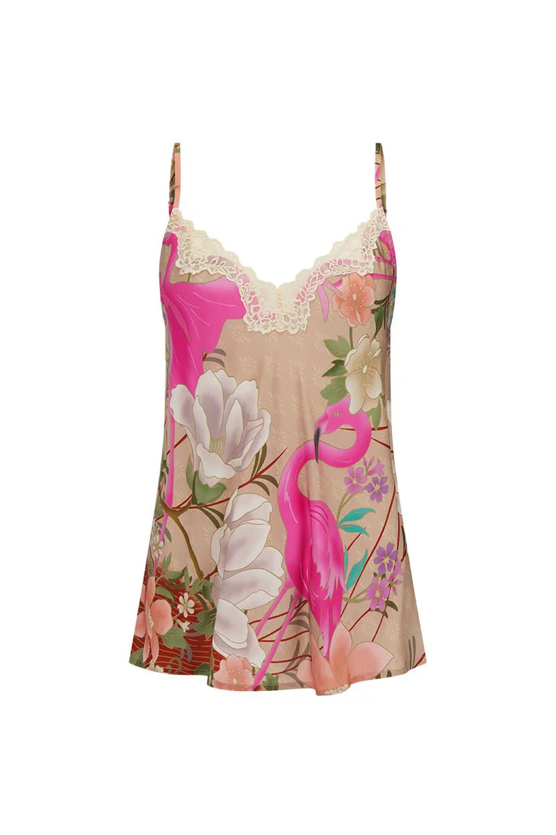 SPELL - FLORIDIAN LACE CAMI (CORAL) - Image 9