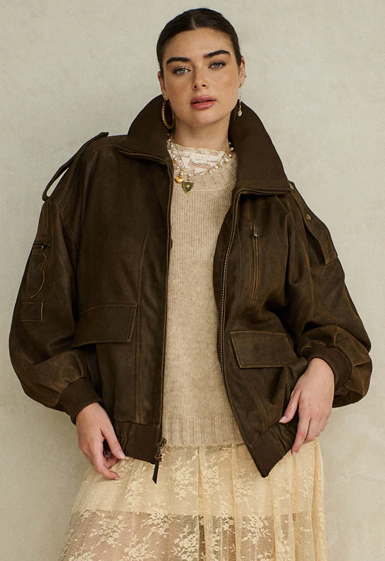 SPELL - FONTAINE LEATHER BOMBER - Image 4