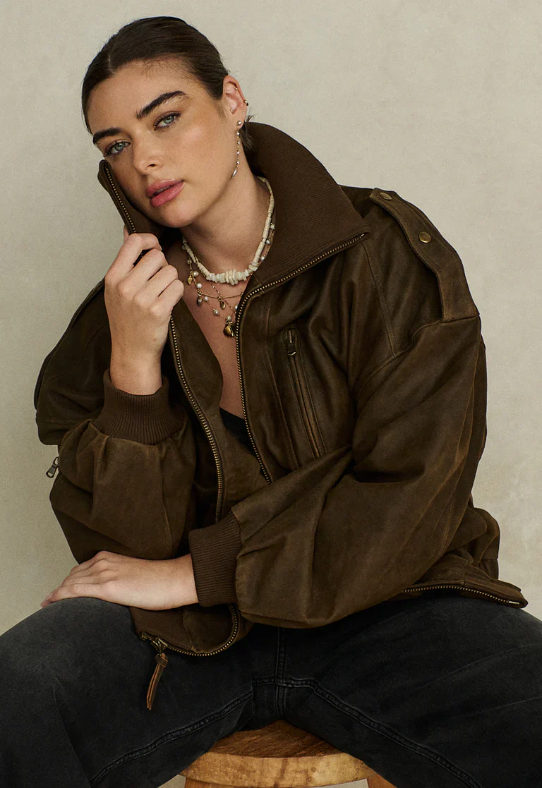 SPELL - FONTAINE LEATHER BOMBER - Image 5