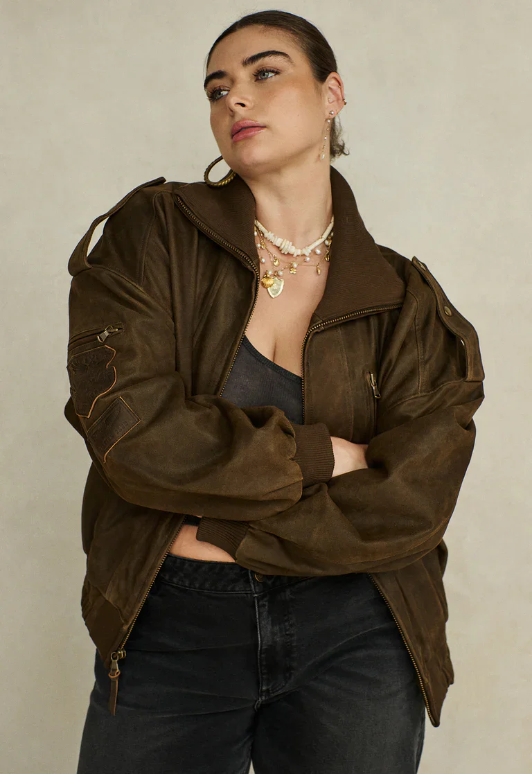 SPELL - FONTAINE LEATHER BOMBER - Image 6