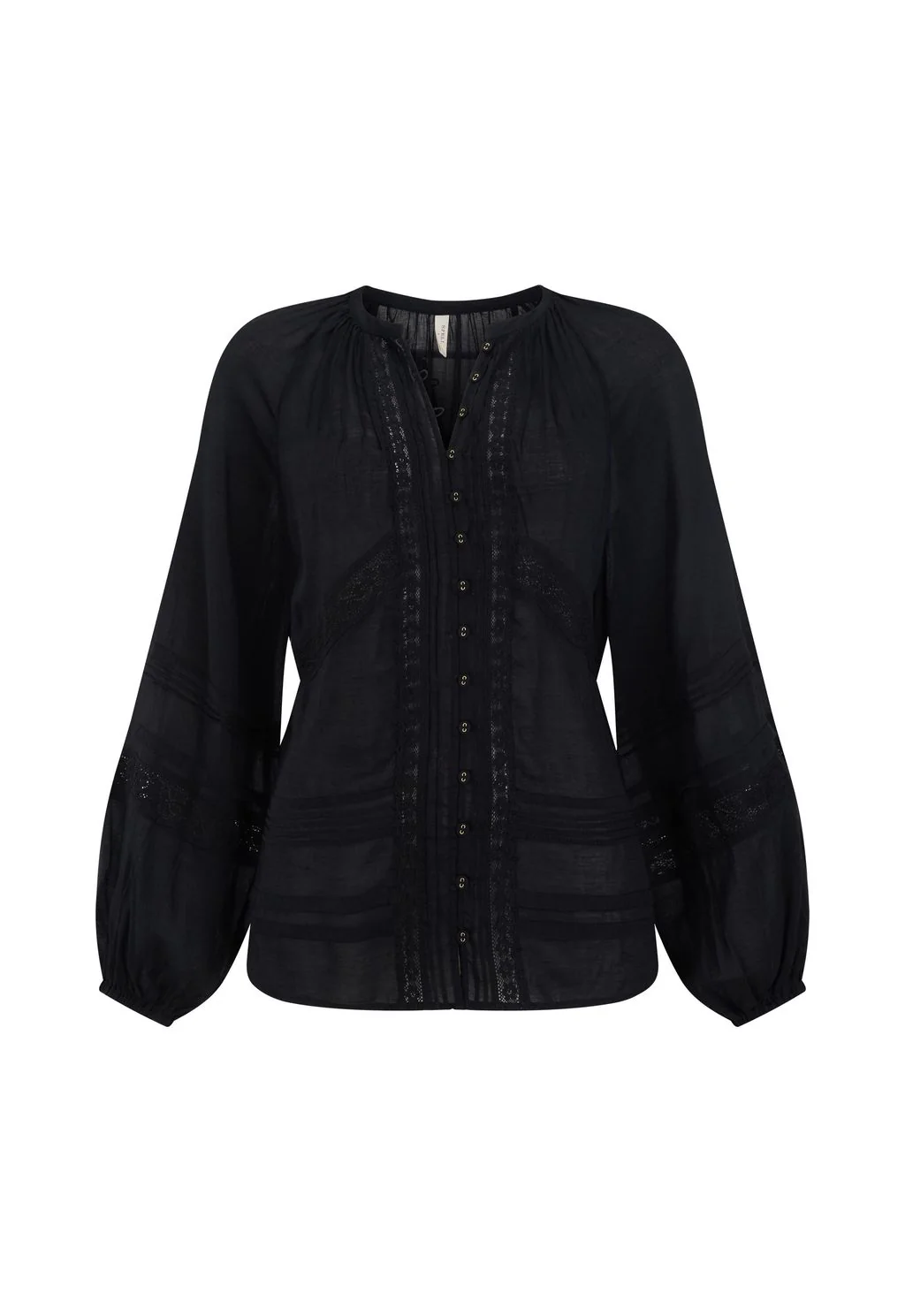 SPELL - HERA LACE BLOUSE (VINTAGE BLACK)