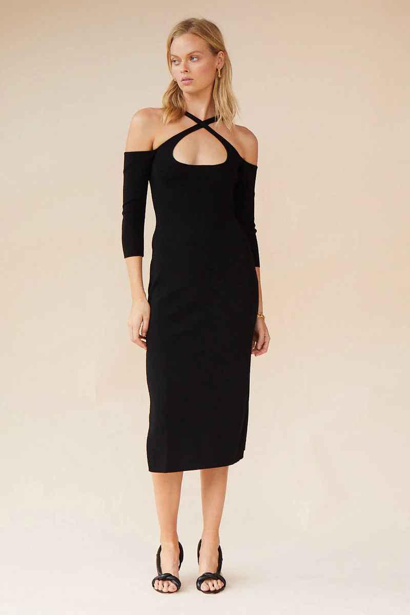 SUBOO - Dylan Reversible Keyhole Dress With Sleeve - Image 3