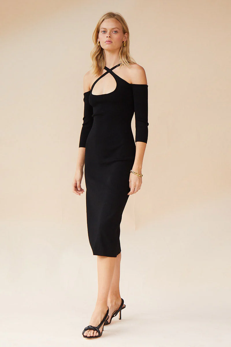 SUBOO - Dylan Reversible Keyhole Dress With Sleeve - Image 4