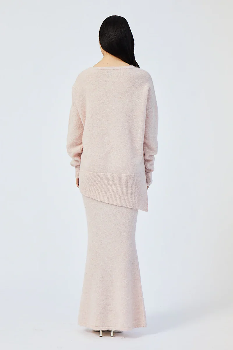 SUBOO - MOLLIE KNIT JUMPER (LIGHT PINK) - Image 2