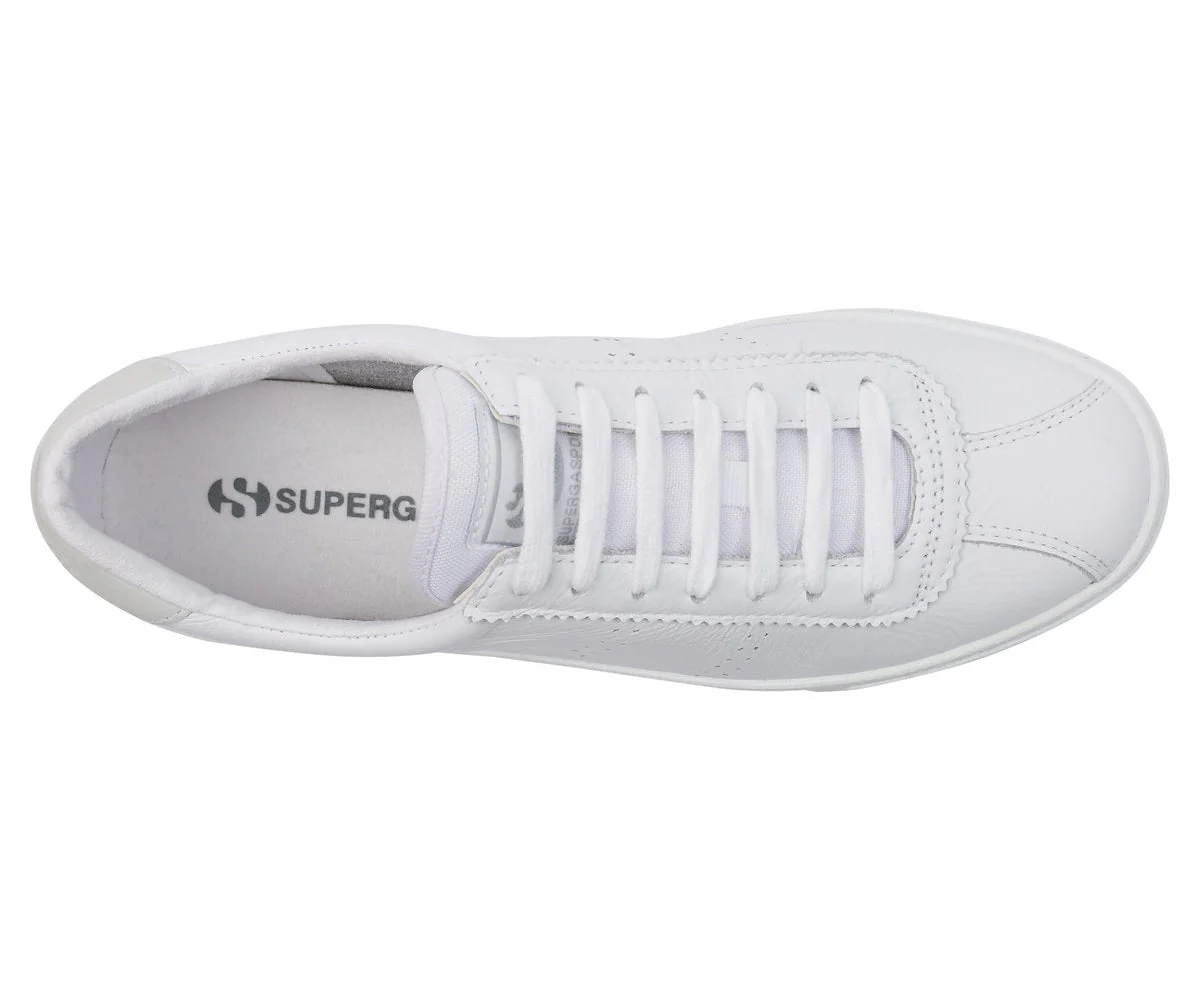 SUPERGA - 2843 Club S Comfleau Full White F80 - Image 4