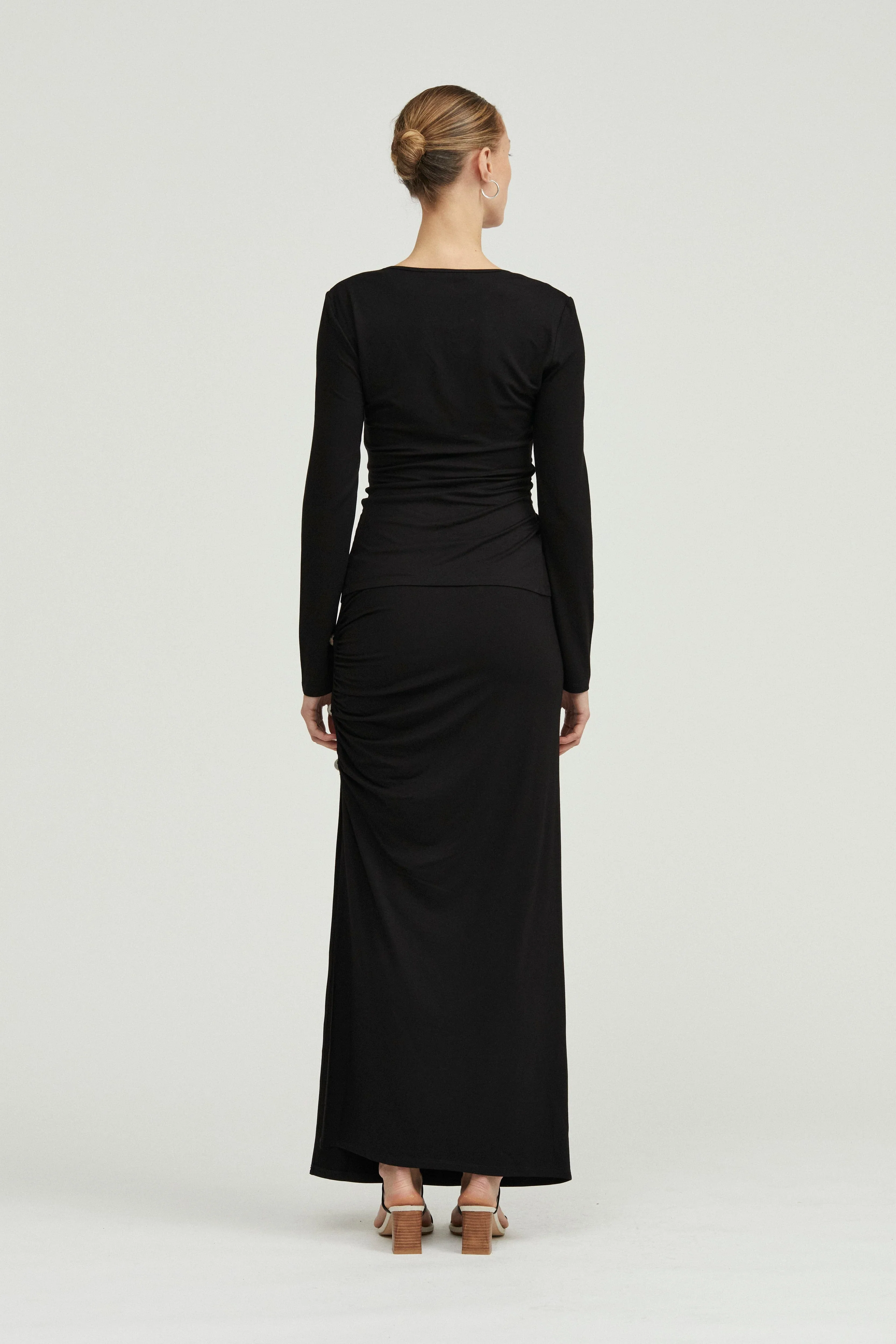 THIRD FORM - HIDDEN GEM LONG SLEEVE TOP (BLACK) - Image 5