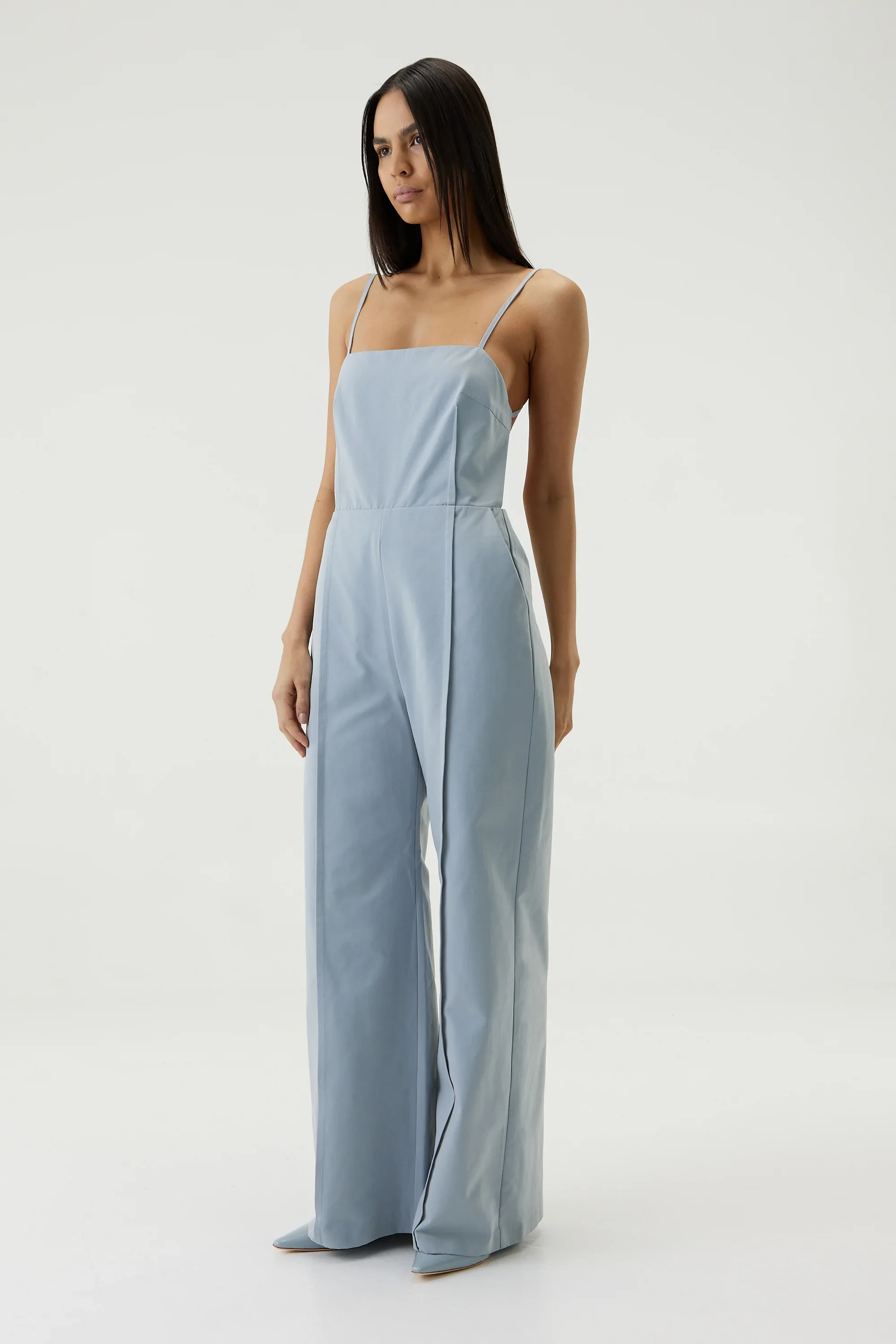 THIRD FORM - LINE THROUGH JUMPSUIT (DUSTY BLUE) - Image 4
