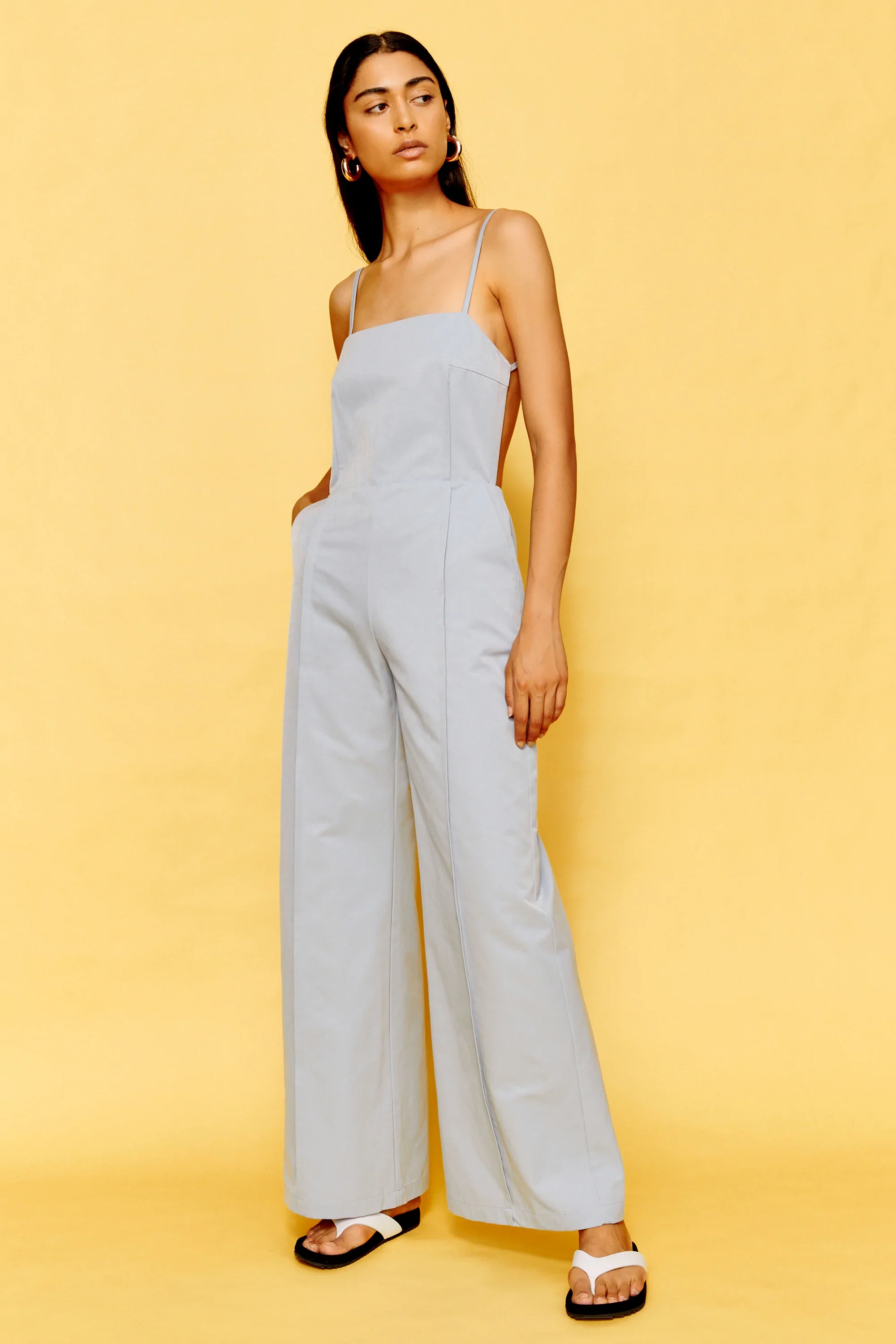 THIRD FORM - LINE THROUGH JUMPSUIT (DUSTY BLUE) - Image 5