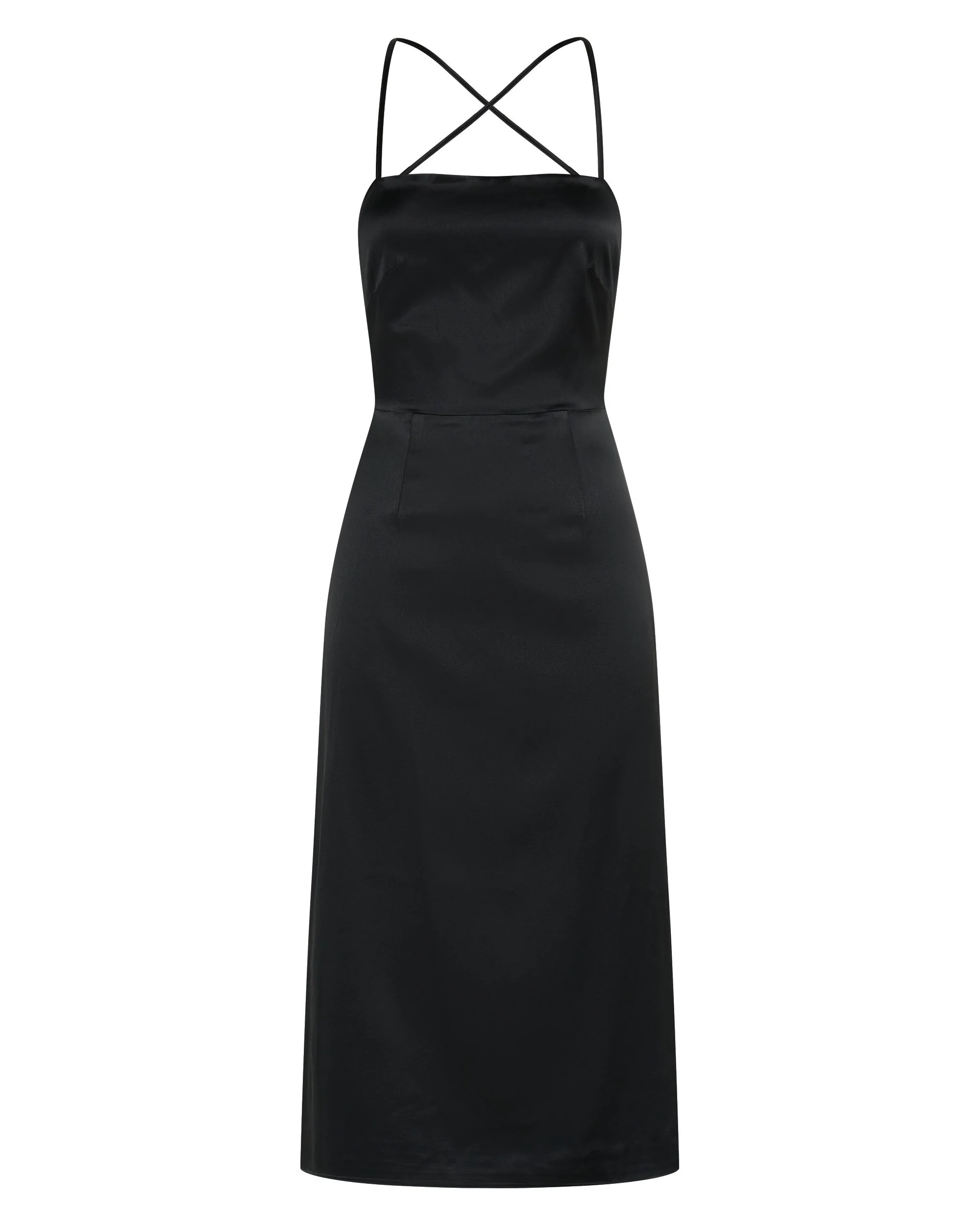THIRD FORM - Long Nights Lace Back Dress (Black) - Image 6
